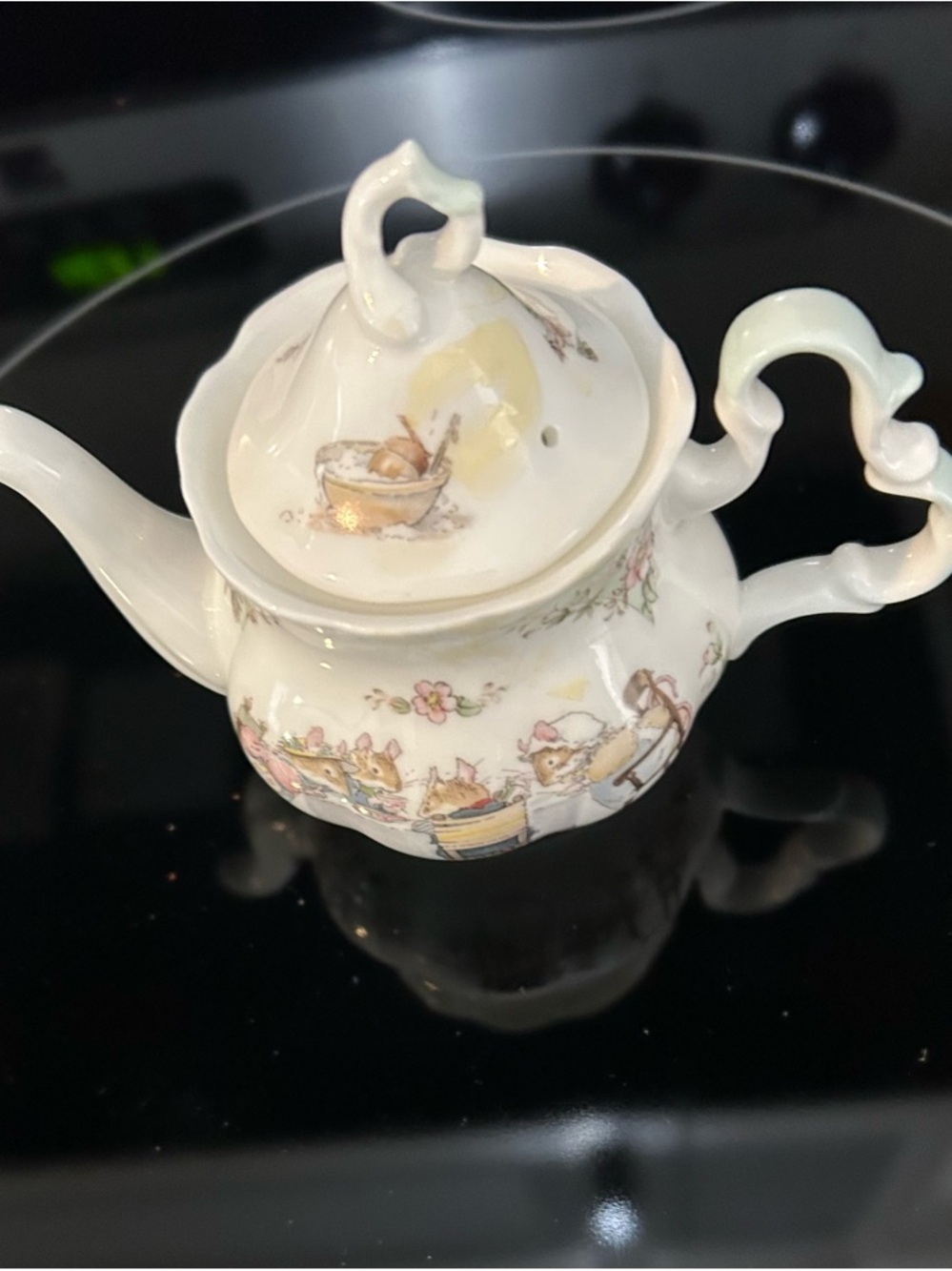 Rare Royal Doulton Miniature Teapot